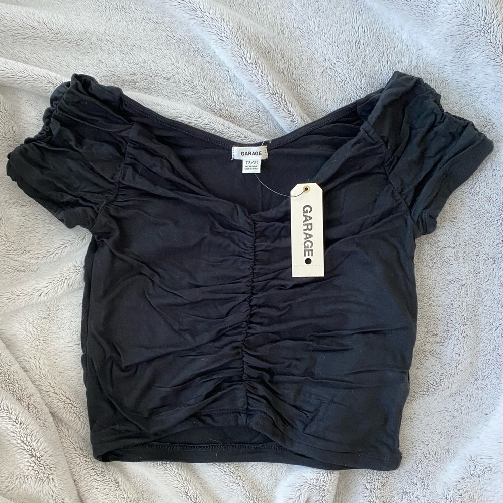 Garage crop top